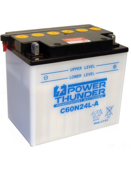 BATERIA POWER THUNDER C60N24L-A CONVENCIONAL
