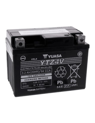 BATERIA YUASA YTZ4V COMBIPACK