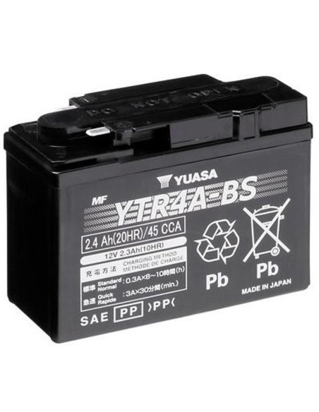 BATERIA YUASA YTR4A-BS SIN MANTENIMIENTO