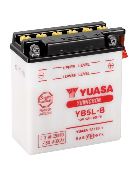 BATERIA YUASA YB5L-B COMBIPACK CONVENCIONAL