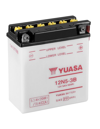 BATERIA YUASA 12N5-3B COMBIPACK CONVENCIONAL
