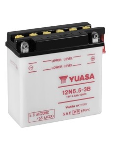 BATERIA YUASA 12N5.5-3B COMBIPACK CONVENCIONAL