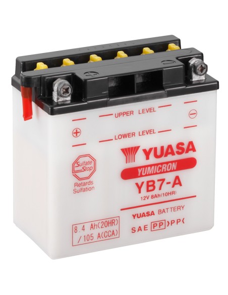 BATERIA YUASA YB7-A COMBIPACK CONVENCIONAL