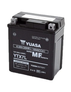 BATERIA YUASA YTX7L-WC PRECARGADA