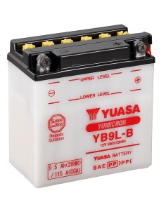 BATERIA YUASA YB9L-B CONVENCIONAL