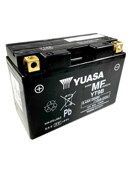 BATERIA YUASA YT9B-WC PRECARGADA