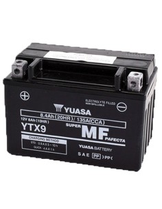 BATERIA YUASA YTX9-WC PRECARGADA
