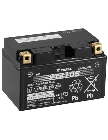 BATERIA YUASA YTZ10-S PRECARGADA