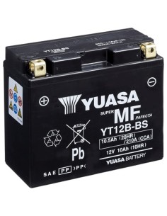 BATERIA YUASA YT12B-BS SIN MANTENIMIENTO