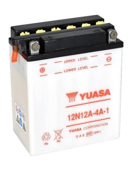 BATERIA YUASA 12N12A-4A1 COMBIPACK CONVENCIONAL