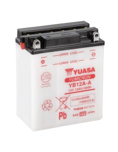 BATERIA YUASA YB12A-A COMBIPACK CONVENCIONAL