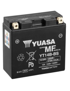 BATERIA YUASA YT14B-BS SIN MANTENIMIENTO