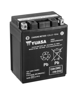 BATERIA YUASA YTX14AHL-BS HIGH PERFORMANCE