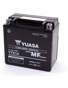 BATERIA YUASA YTX14-WC PRECARGADA
