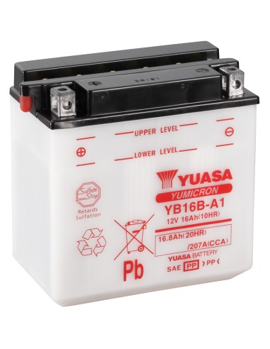 BATERIA YUASA YB16B-A1 COMBIPACK CONVENCIONAL