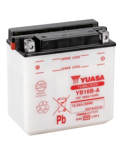 BATERIA YUASA YB16B-A CONVENCIONAL
