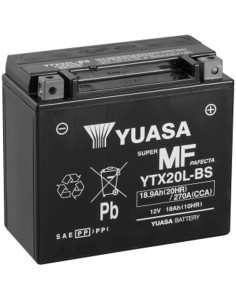 BATERIA YUASA YTX20L-BS SIN MANTENIMIENTO