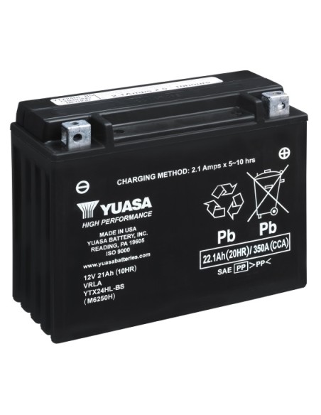 BATERIA YUASA YTX24HL-BS HIGH PERFORMANCE