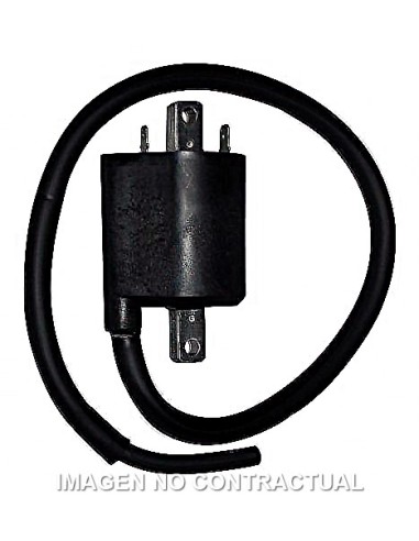BOBINA MITSUBISHI F6T541 12V- 4,2 OHM- 2 FASTONS- CON CABLE