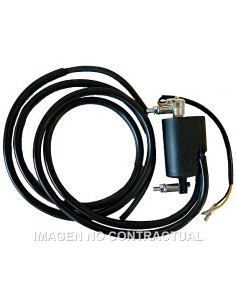 BOBINA 12V - CC - 4,3 OHM - CON CABLE 100 CM