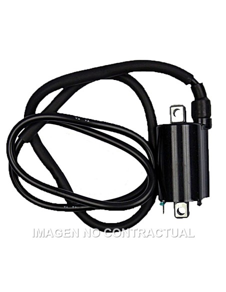 BOBINA 12V - CC - 4,5 OHM - 2 FASTONS - CON CABLE 110 CM