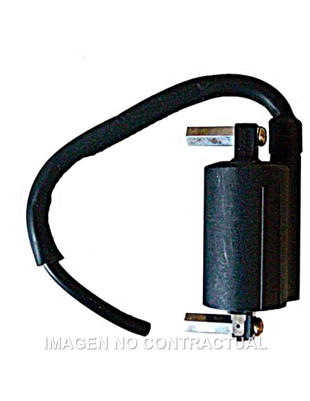 BOBINA 12V 3,5 OHM - 2 FASTONS CON CABLE 20 CM.