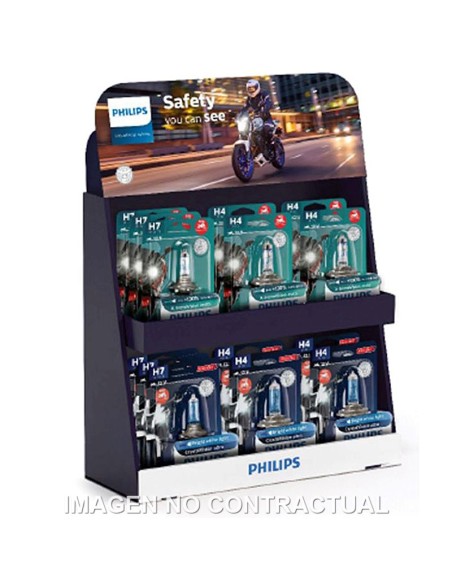 EXPOSITOR PHILIPS X-TREME VISION + CRYSTAL VISION