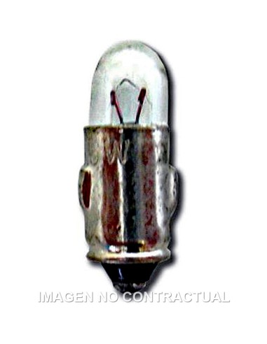 LAMPARA HERT DE TABLERO INDICADOR NIVEL DE GASOLINA 6V 0,6W