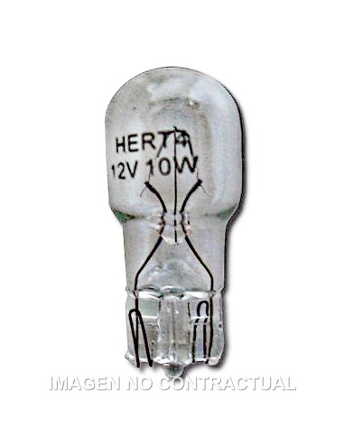 LAMPARA HERT DE INTERMITENTE TODO CRISTAL T13 12V 10W