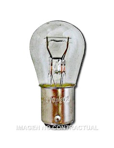 LAMPARA HERT DE FRENO STOP 2 POLOS 12V 21/5W