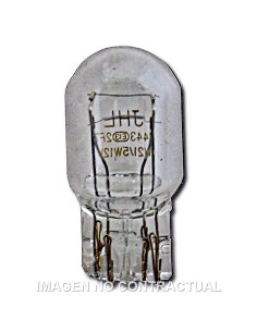 LAMPARA HERT DE FRENO/POSICION TODO CRISTAL T20 2 POLOS 12V