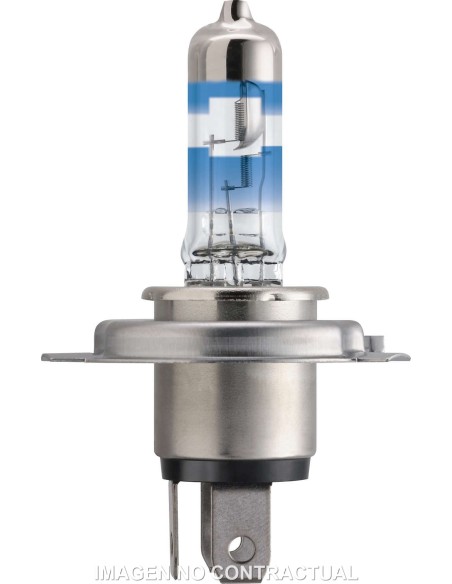 LAMPARA PHILIPS HALOGENA H4 RACING VISION MOTO 12V
