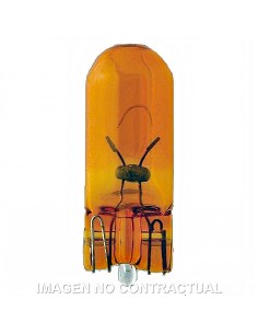 LAMPARA PHILIPS DE POSICION / TABLERO T10 WY5W  12V 5W