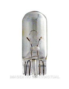 LAMPARA PHILIPS DE POSICION / TABLERO T10 W5W  12V 5W