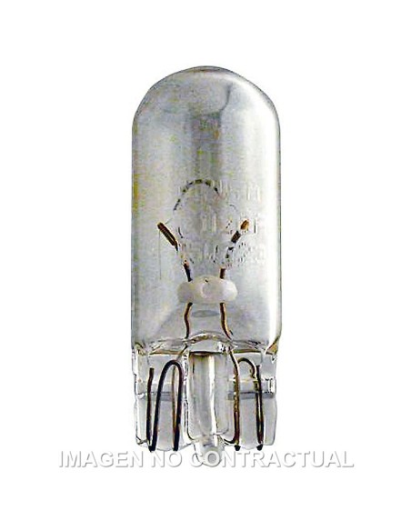 LAMPARA PHILIPS DE POSICION / TABLERO T10 W5W  12V 5W