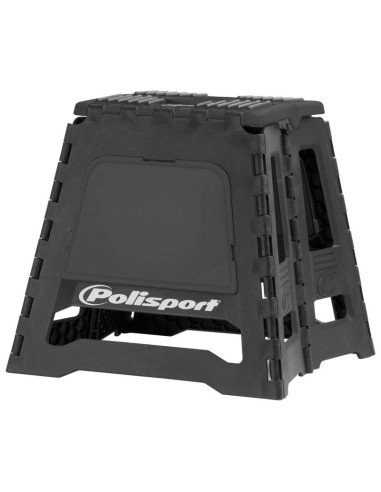 CABALLETE PLEGABLE POLISPORT NEGRO