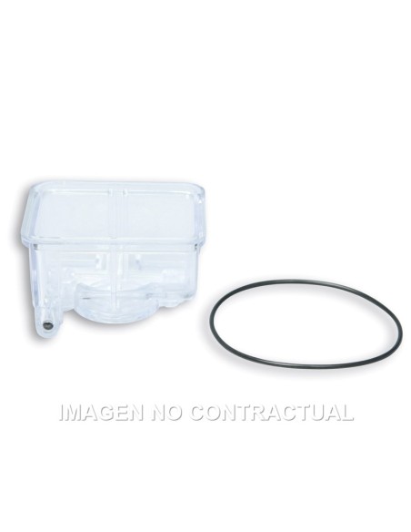 CUBETA TRANSPARENTE CARBURADOR PHBL MALOSSI
