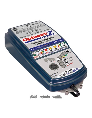 CARGADOR BATERIAS OPTIMATE 7 12V. - 24V. TM-260