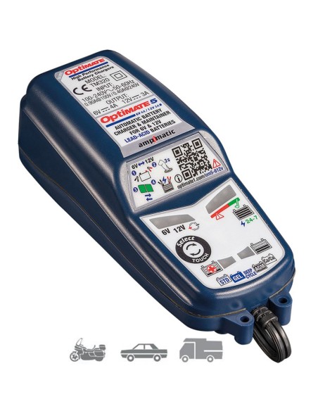 CARGADOR BATERIAS OPTIMATE 5 6V-12V TM320