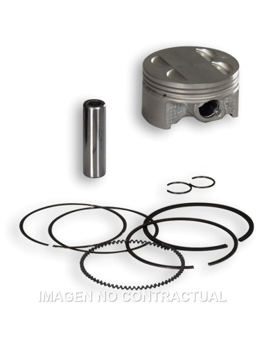 PISTON MALOSSI D 61 MM BULON 14 MM HONDA TOL.A