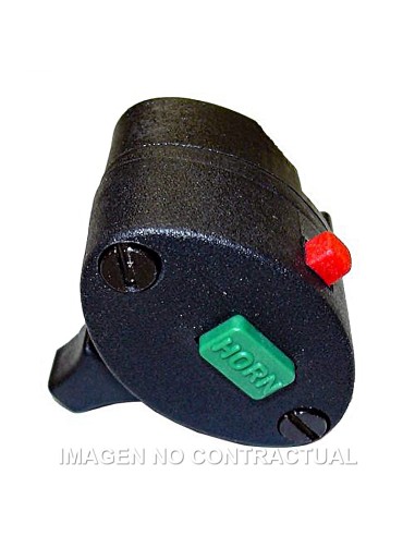 CONMUTADOR LUCES (3 POSICIONES) - CON BOTON STOP Y PULSANTE