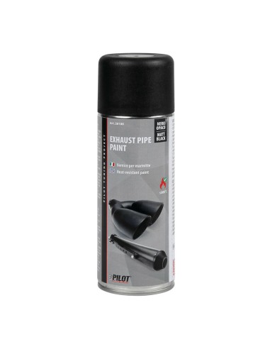 PINTURA EN SPRAY PARA SILENCIADORES - 400 ML - NEGRO MATE