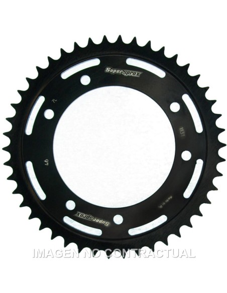 CORONA SUPERSPROX ACERO DERBI YAMAHA 420 X 46