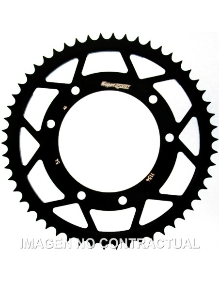 CORONA SUPERSPROX ACERO DERBI 428 X 54