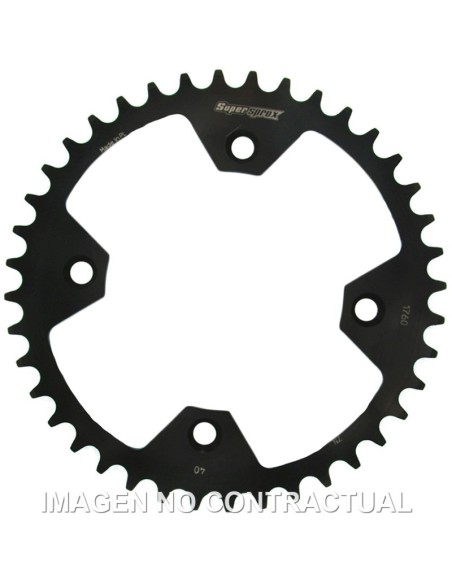 CORONA SUPERSPROX ACERO SUZUKI 520 X 40
