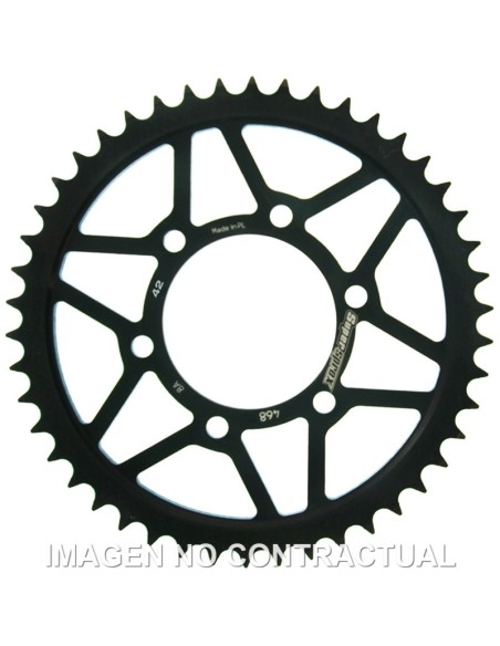 CORONA SUPERSPROX ACERO KAWASAKI 428 X 42