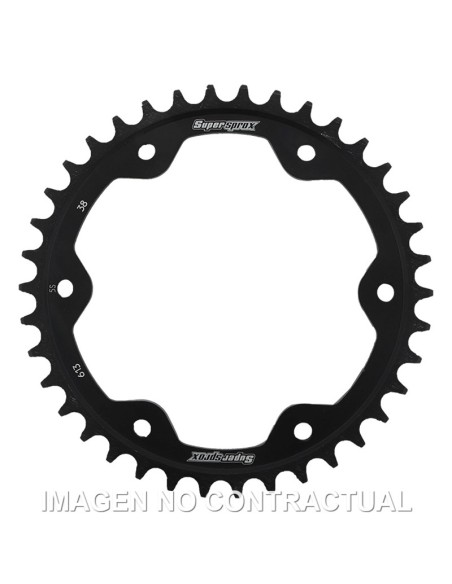 CORONA SUPERSPROX ACERO KTM 525 X 38