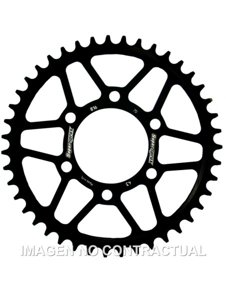 CORONA SUPERSPROX ACERO SUZUKI 530 X 43