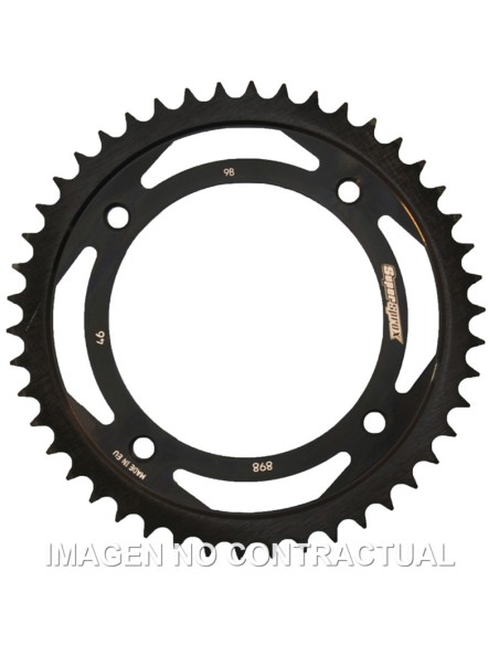 CORONA SUPERSPROX ACERO KTM 428 X 46