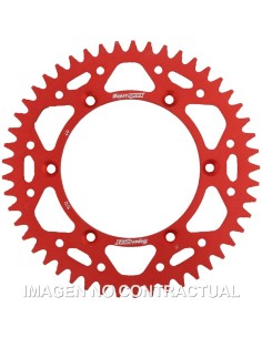CORONA SUPERSPROX ALUMINIO ROJA 49 D